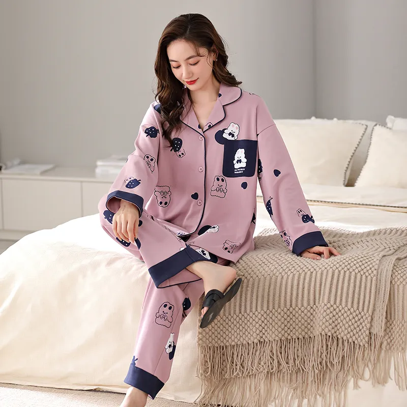 Maultiay Pajama Set Women's Purple-4