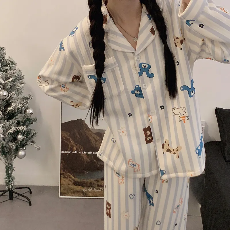 Maultiay Pajama Set Women's White-5