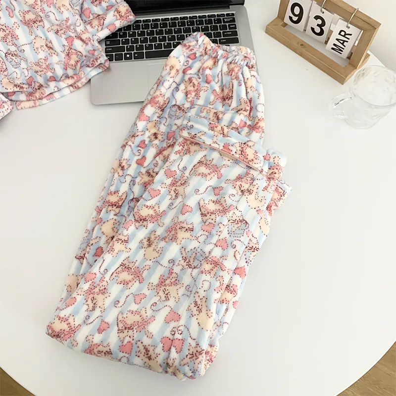 Maultiay Pajama Set Women's White-4