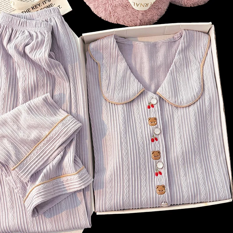 Maultiay Pajama Set Women's Purple-2