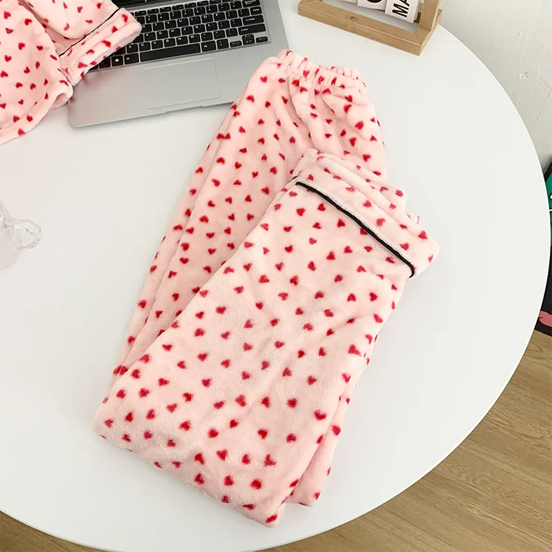 Maultiay Pajama Set Women's Pink-5