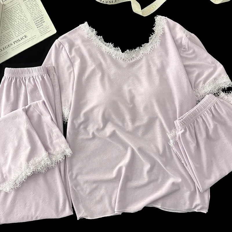 Maultiay Pajama Set Summer Women's-4
