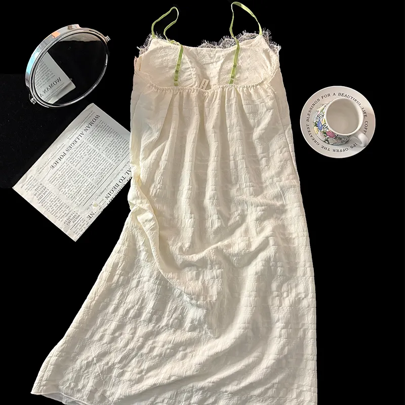 Maultiay Nightgown Summer Women's-1