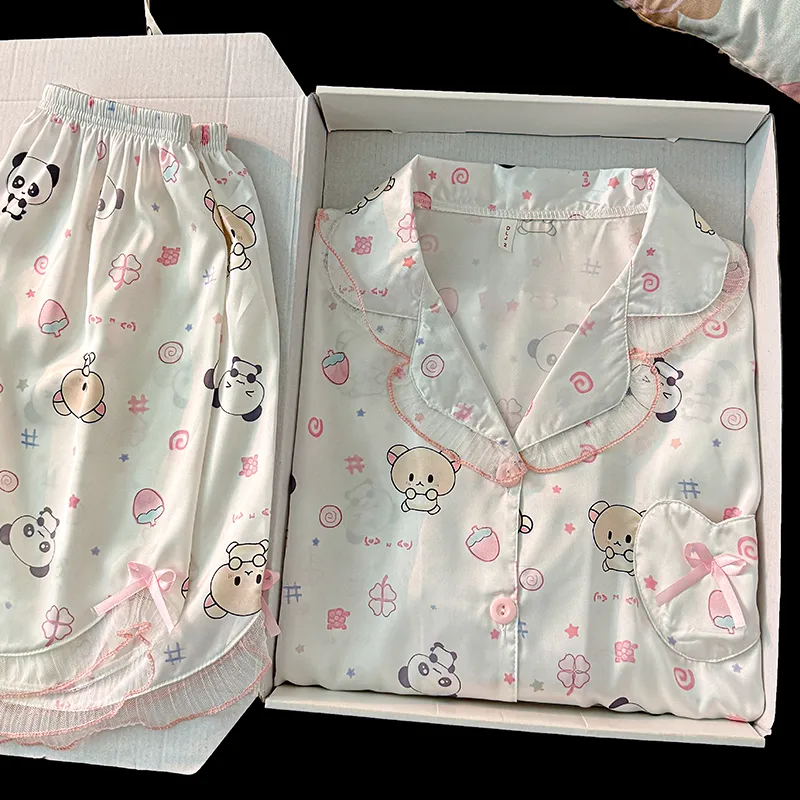 Maultiay Pajama Set Summer Women's-1