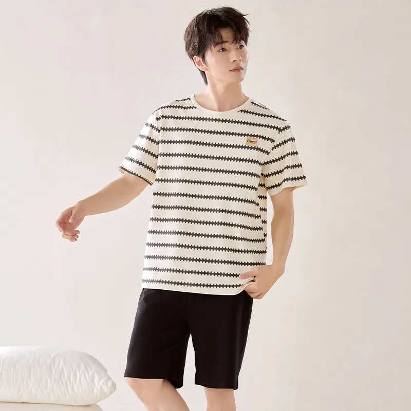 Maultiay Pajama Set Summer Men's-1