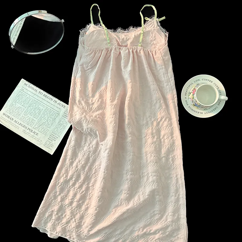 Maultiay Nightgown Summer Women's-1