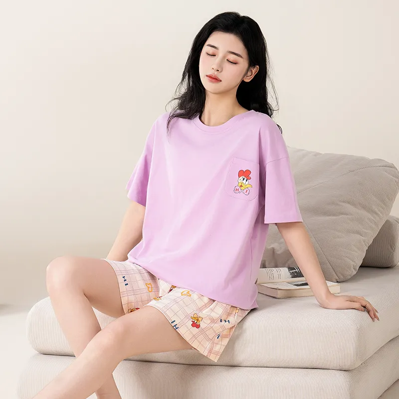 Maultiay Pajama Set Women's Purple-5