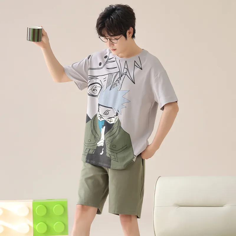 Maultiay Pajama Set Men's Green-1