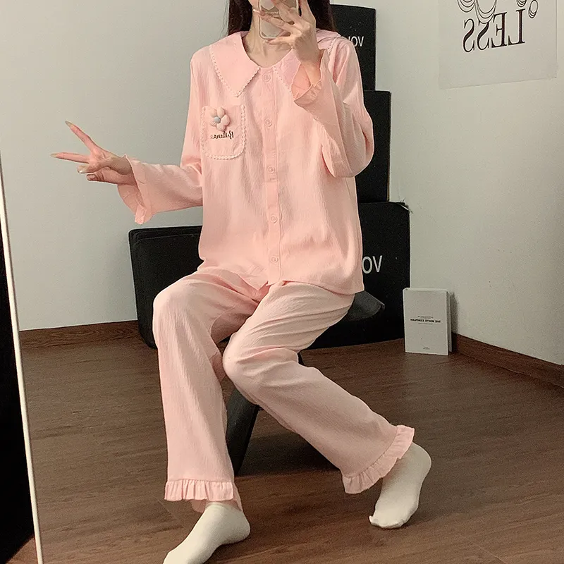 Maultiay Pajama Set Women's Pink-5