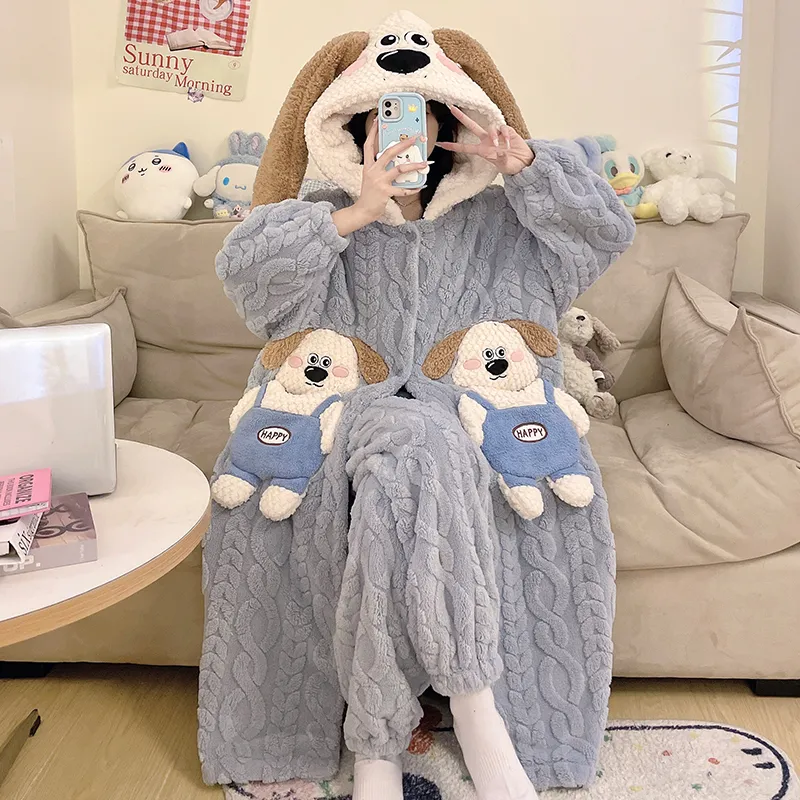 Maultiay Pajama Set Women's Gray-1