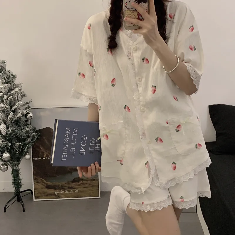 Maultiay Pajama Set Women's White-2