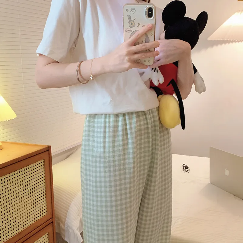 Maultiay Women's Pajama Pants-7