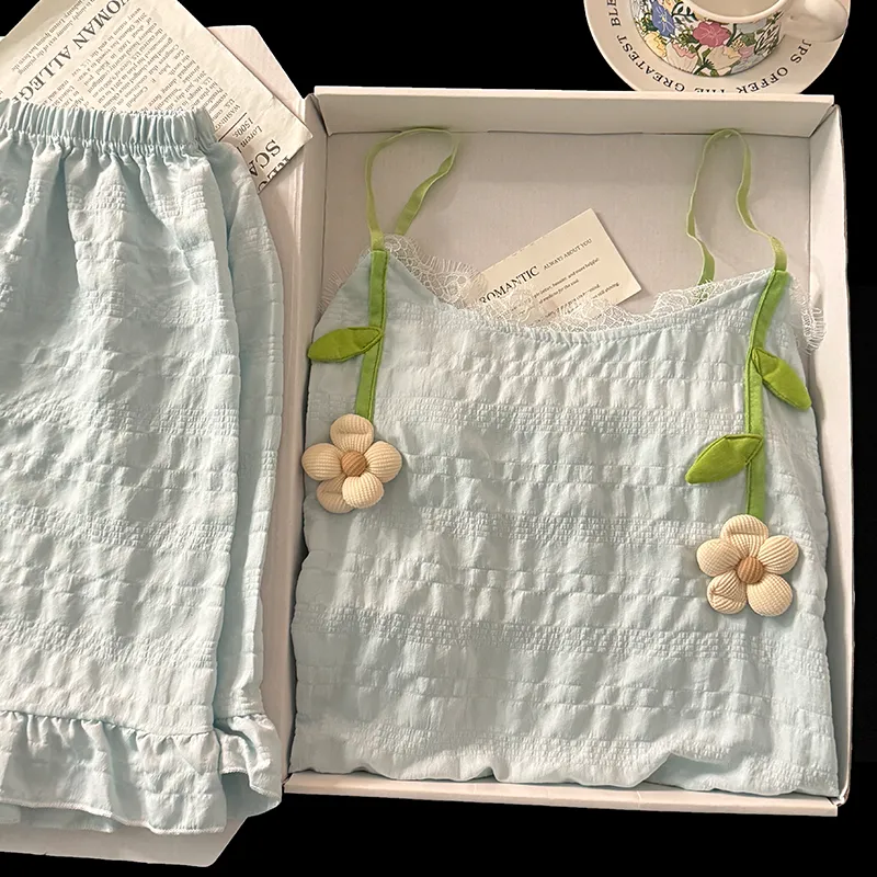 Maultiay Pajama Set Summer Women's-3