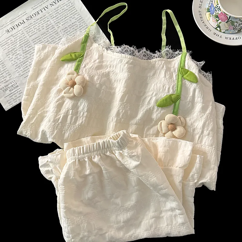 Maultiay Pajama Set Summer Women's-4