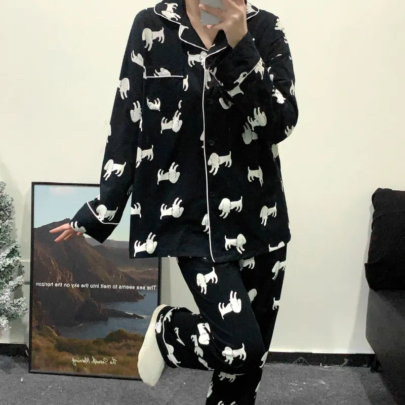 Maultiay Pajama Set Women's Black-2