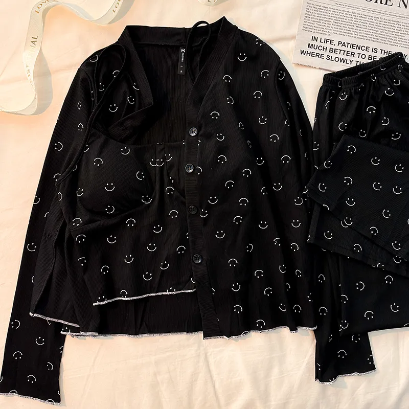 Maultiay Pajama Set Women's Black-2
