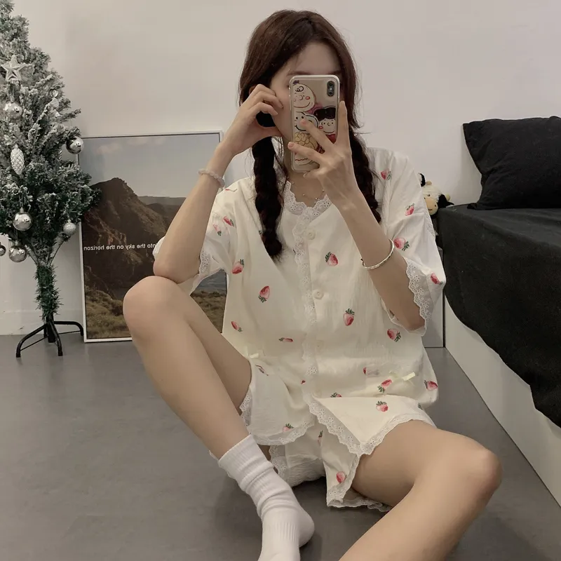 Maultiay Pajama Set Women's White-5