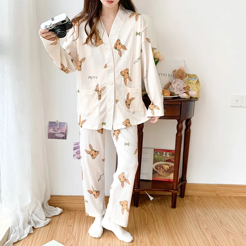 Maultiay Pajama Set Summer Women's-5