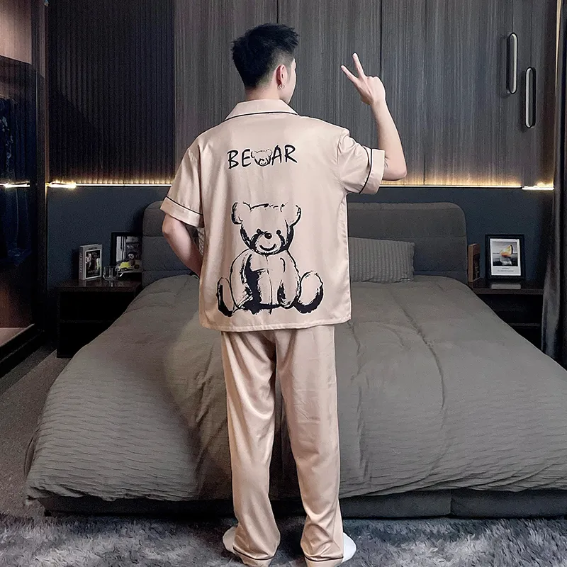 Maultiay Men Pajama Sets-4