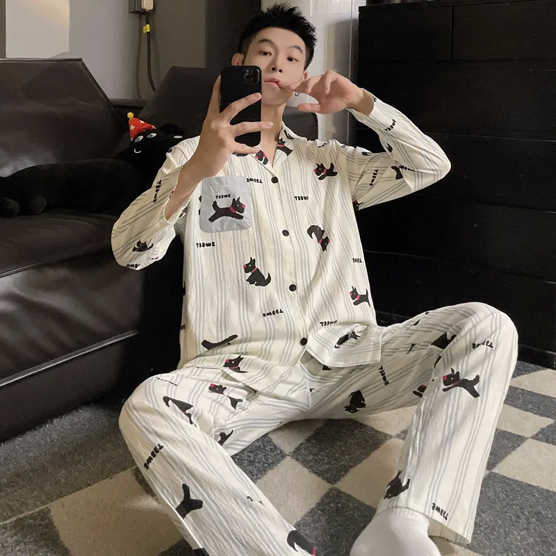 Maultiay Men Pajama Sets-4