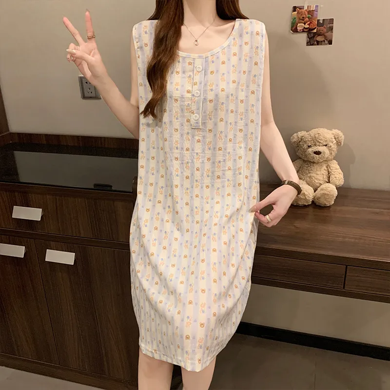 Maultiay Women's Nightgowns-4