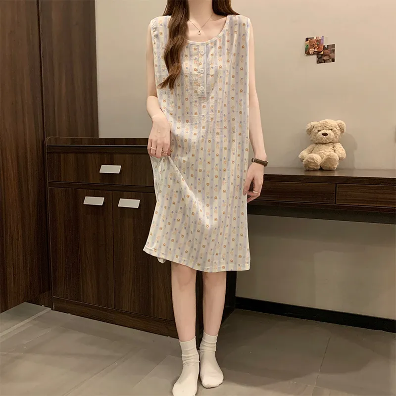 Maultiay Women's Nightgowns-5