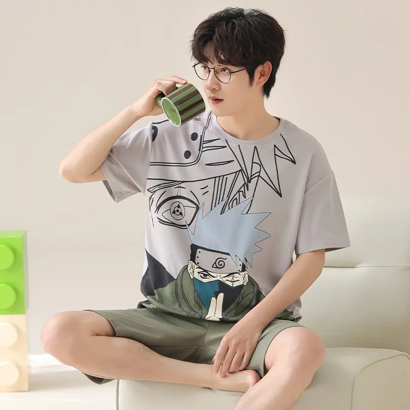 Maultiay Pajama Set Men's Green-4