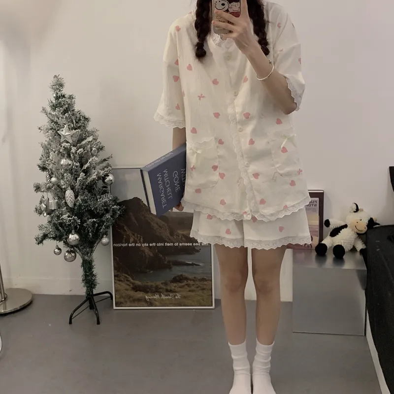 Maultiay Pajama Set Women's White-4