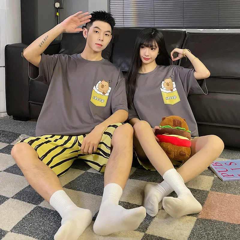 Maultiay Pajama Set Unisex Image Color-3