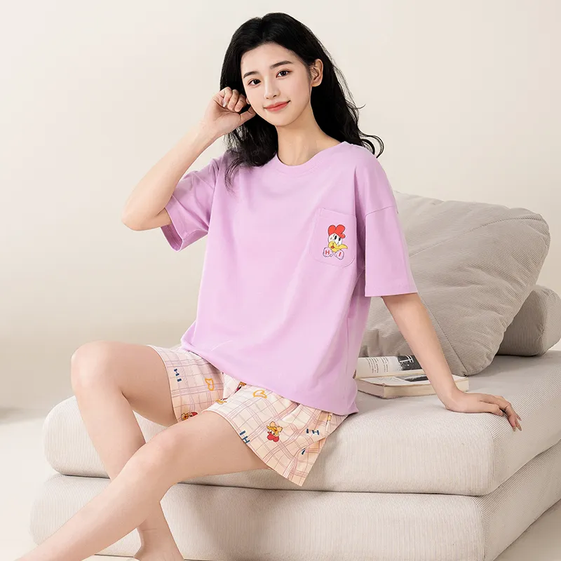 Maultiay Pajama Set Women's Purple-4