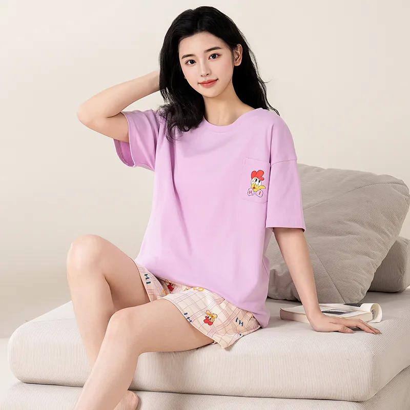 Maultiay Pajama Set Women's Purple-6