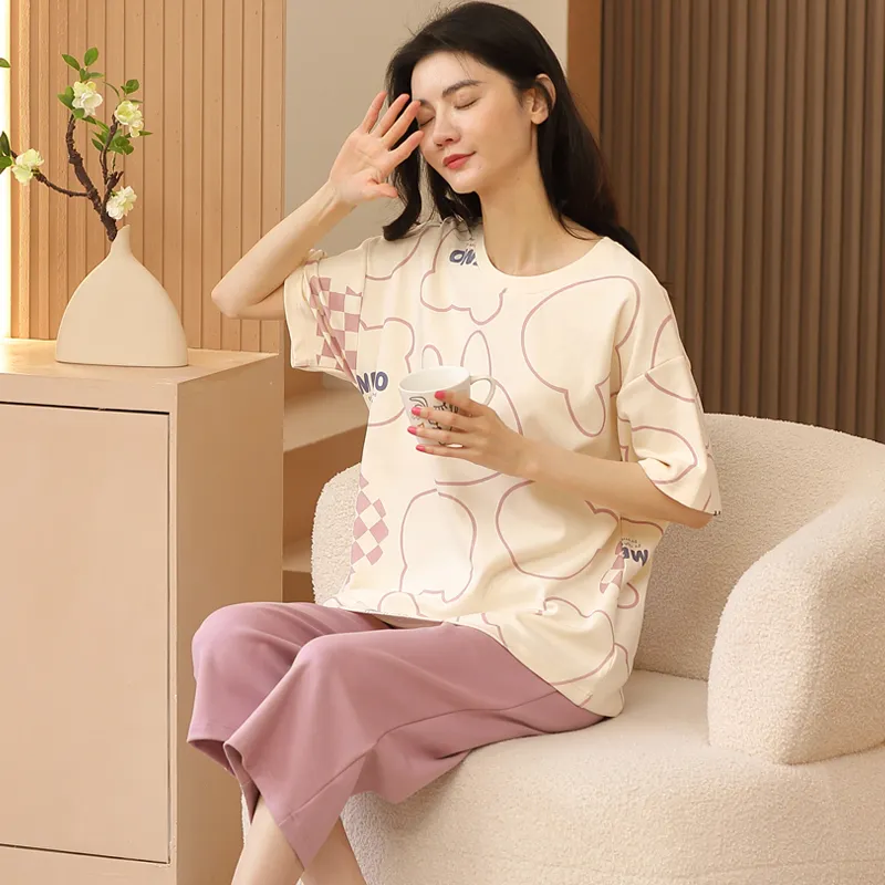 Maultiay Pajama Set Summer Women's Gift Box Set-6