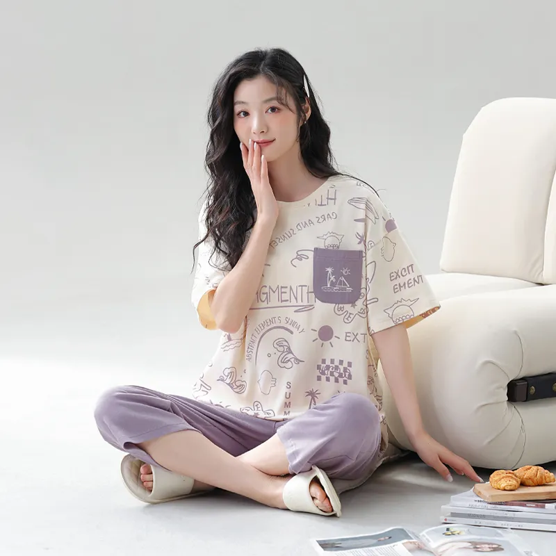 Maultiay Pajama Set Summer Women's Gift Box Set-3
