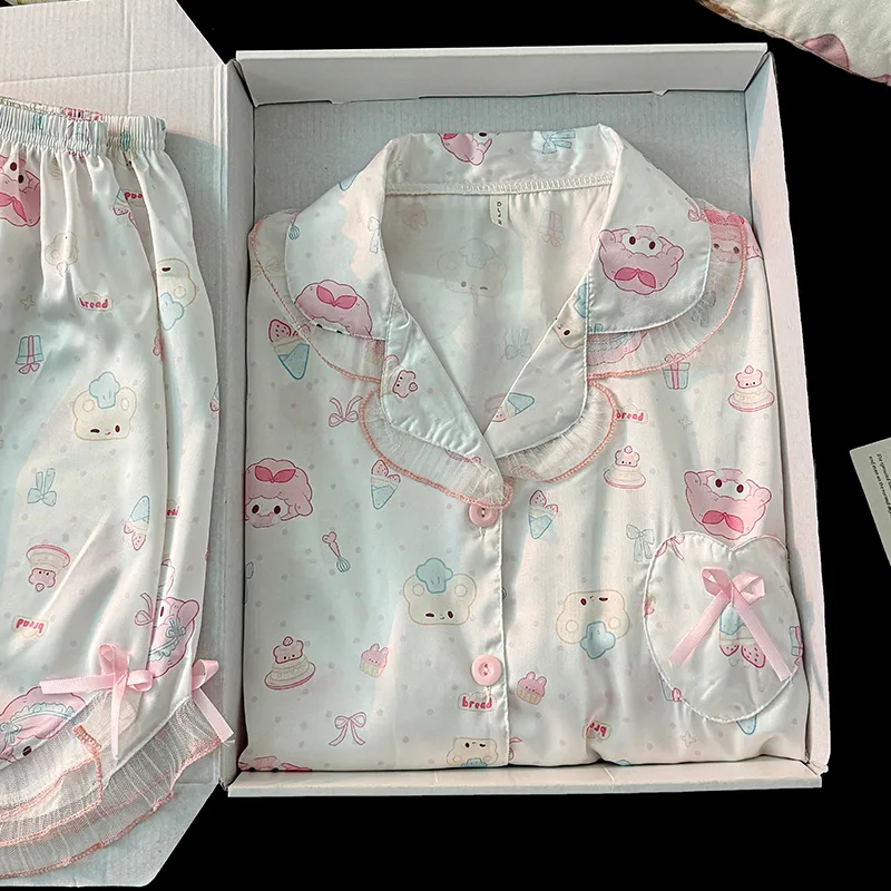 Maultiay Pajama Set Summer Women's-4