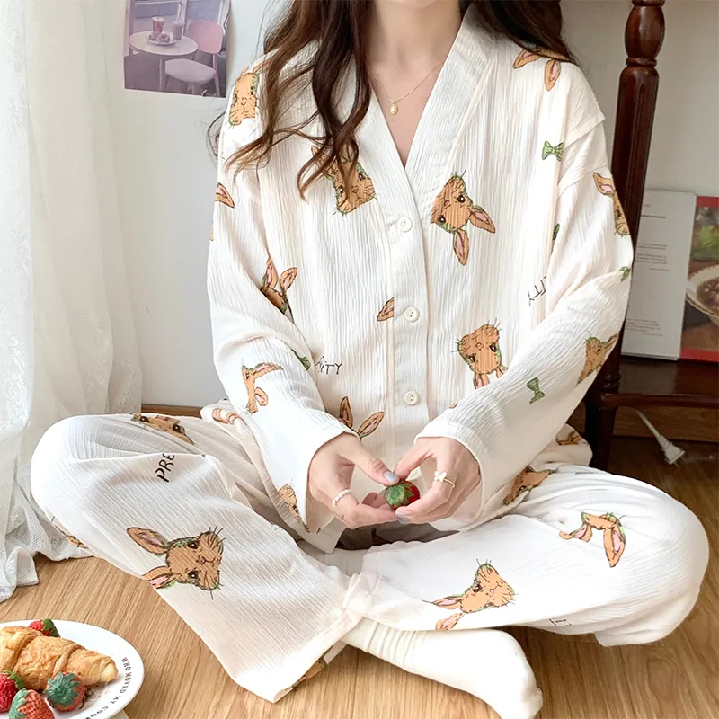 Maultiay Pajama Set Summer Women's-1