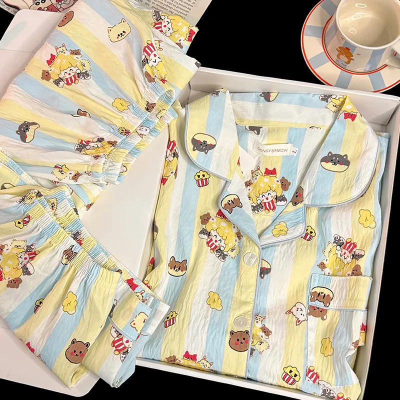 Maultiay Pajama Set Summer Women's-1
