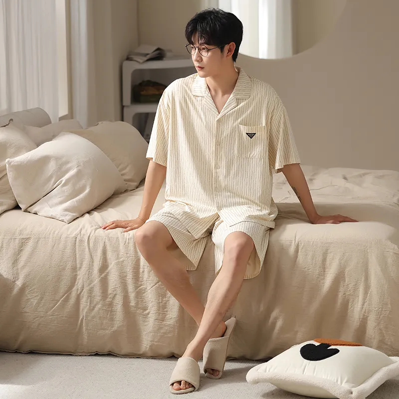 Maultiay Pajama Set Men's White-3