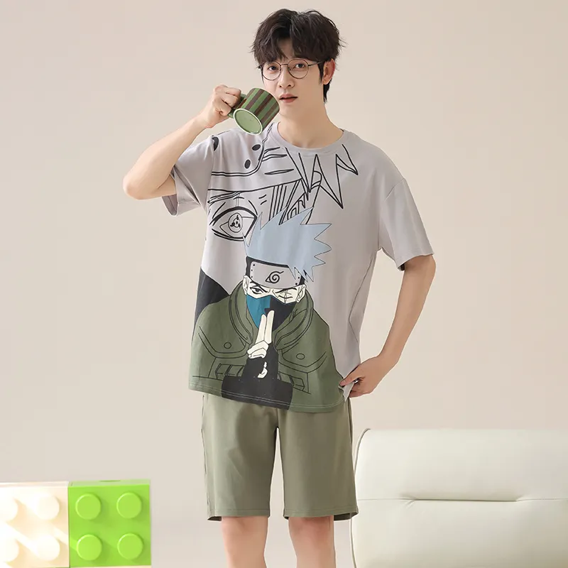 Maultiay Pajama Set Men's Green-2