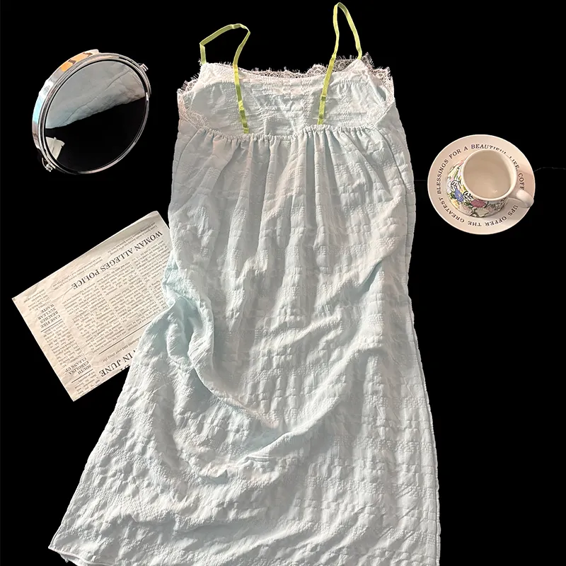 Maultiay Nightgown Summer Women's-1