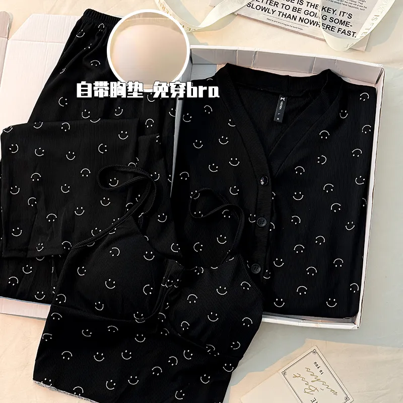 Maultiay Pajama Set Women's Black-1
