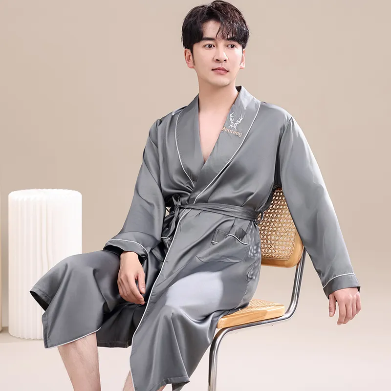 Maultiay Men Bath Robes-5