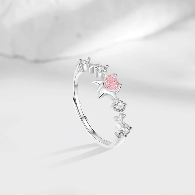 KINGEE Engagement Proposal Birthday Anniversary Rings Unisex-3