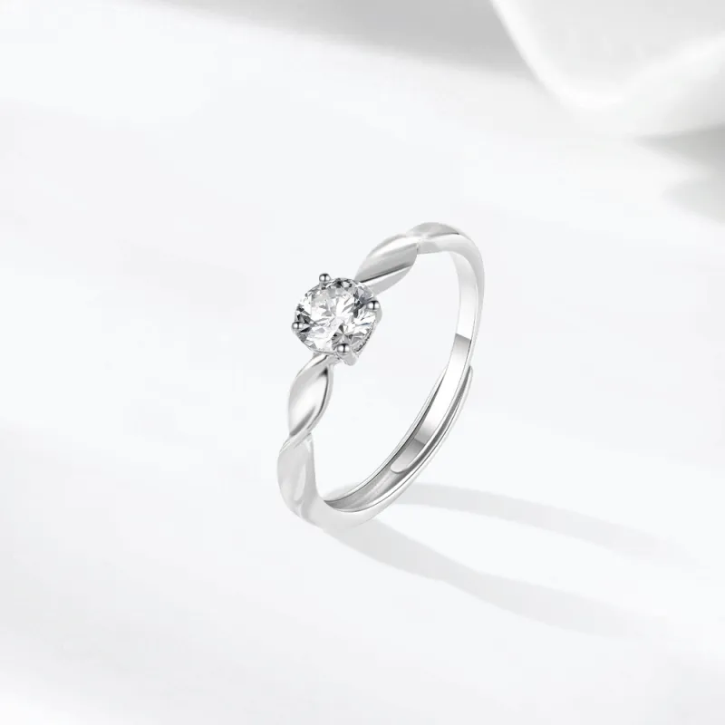 KINGEE Mexico Crystal Cave Couple Rings Unisex-2