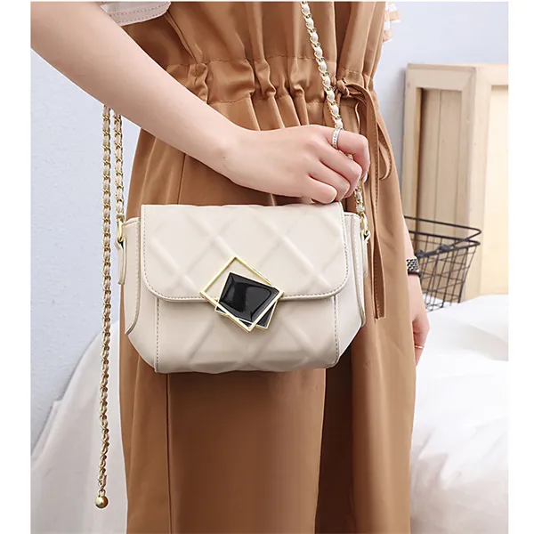 BRINCH PU Shoulder Bag Small Size Women's-4