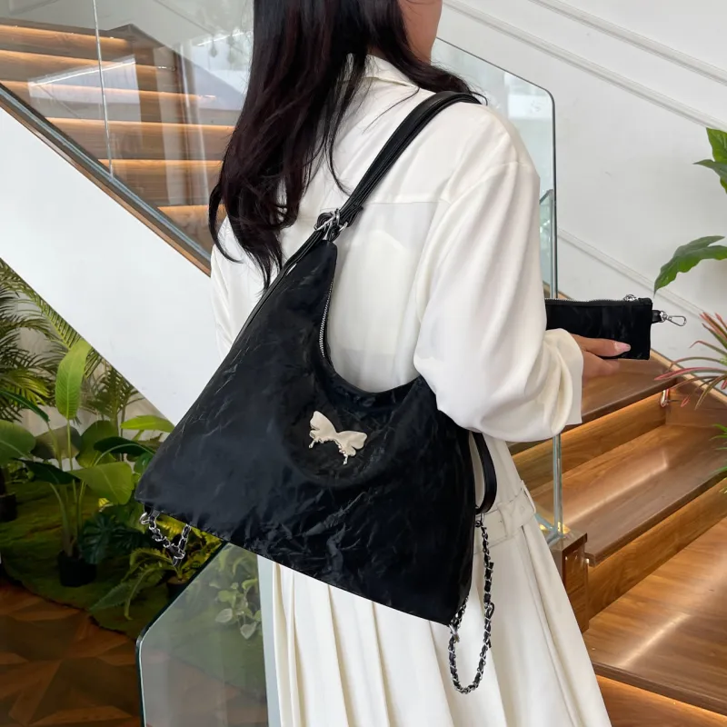 BRINCH Velour Shoulder Bag Crossbody Bag Backpack Women's-12