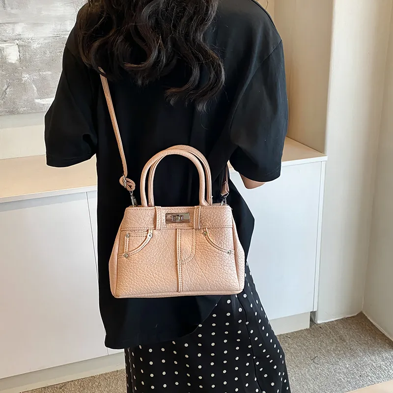 BRINCH Pu Shoulder Bag Crossbody Bag Handbags Regular Women's Blue/Black/Yellow/Pink/White-2