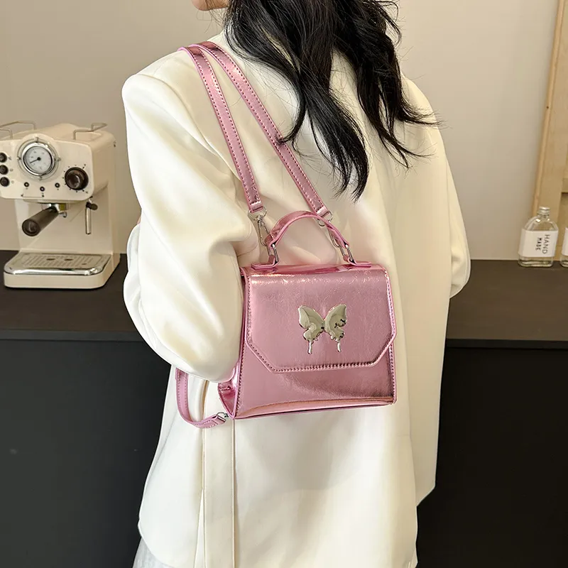 Bansusu PU Backpack Regular Women's Silver/Gold/Pink/Black-12