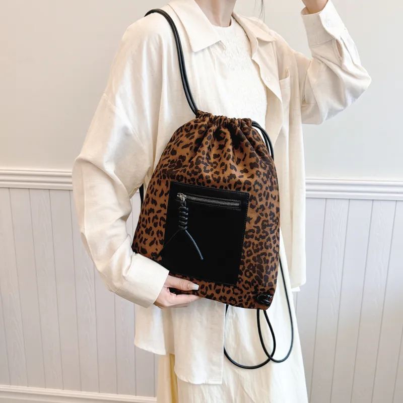 Bansusu PU Backpack Regular Women's Coffee/Black-7