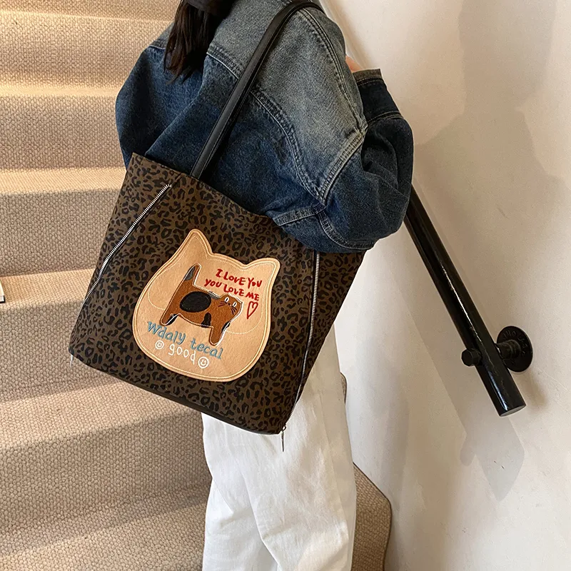 BRINCH PU Tote Bag Shoulder Bag Regular Women's Multicolor-2