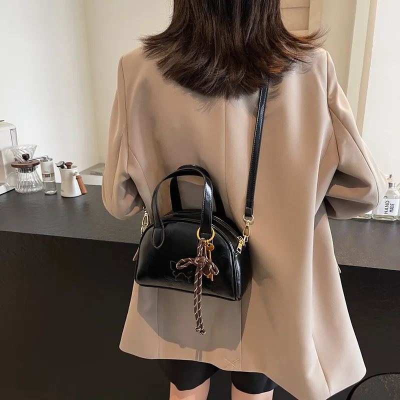 Bansusu PU Handbag Shoulder Bag Crossbody Bag Women's Light Brown/Dark Brown/Coffee/Black-13